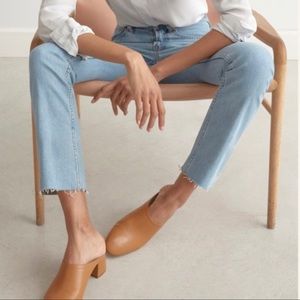 Everlane Day Heel Mule - Cognac